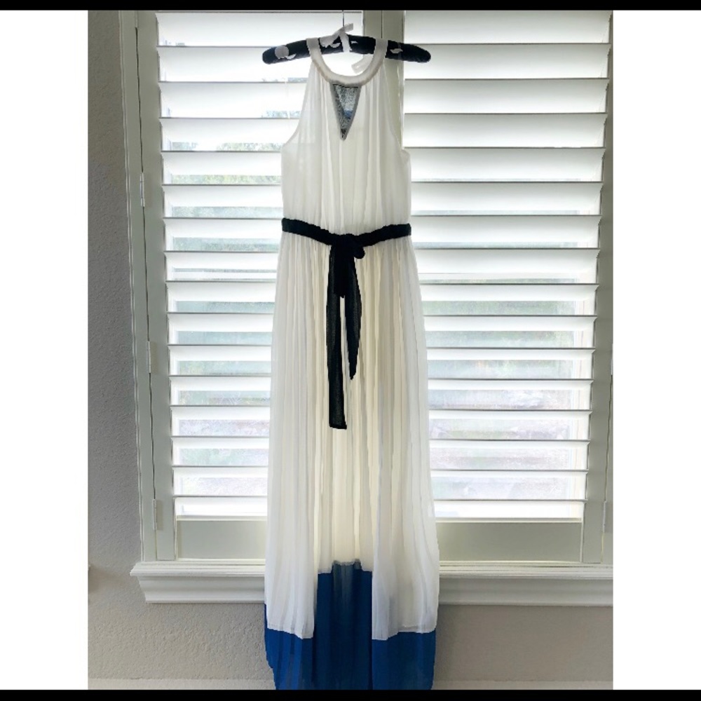 French Connection Pleated Maxi